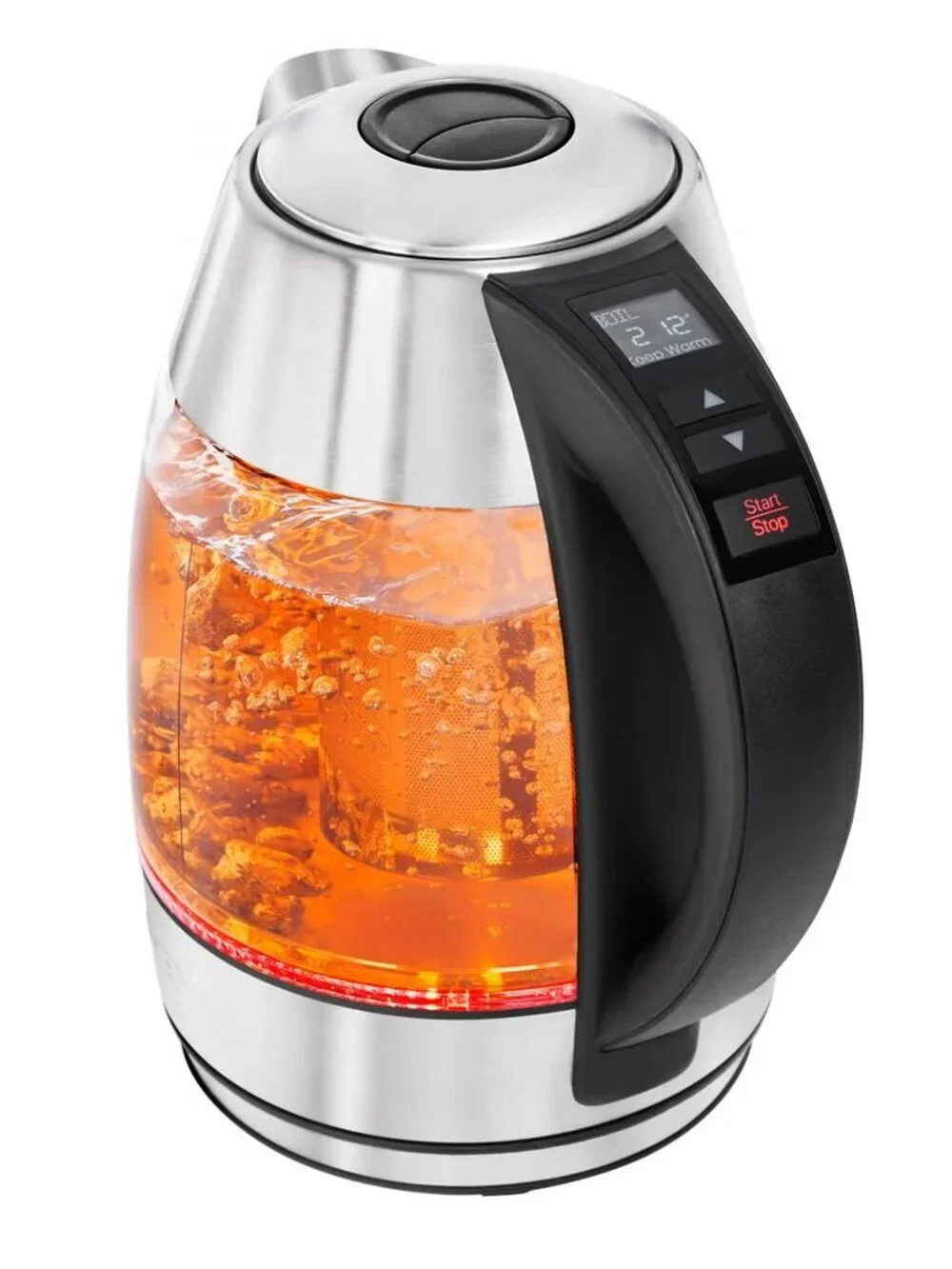 Chefman Custom Temp 7 Cup Digital Electric Kettle Tea Infuser 7 Presets 1500W